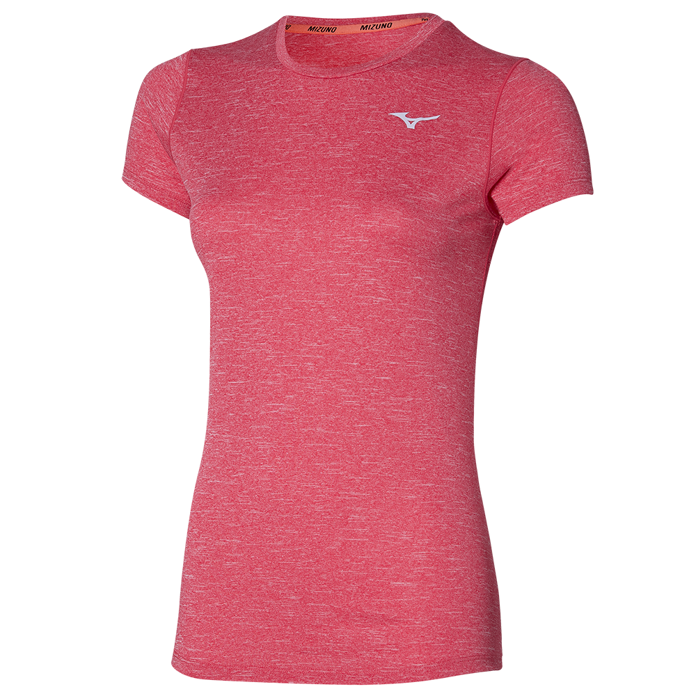Mizuno Core graphic tee Rose Red